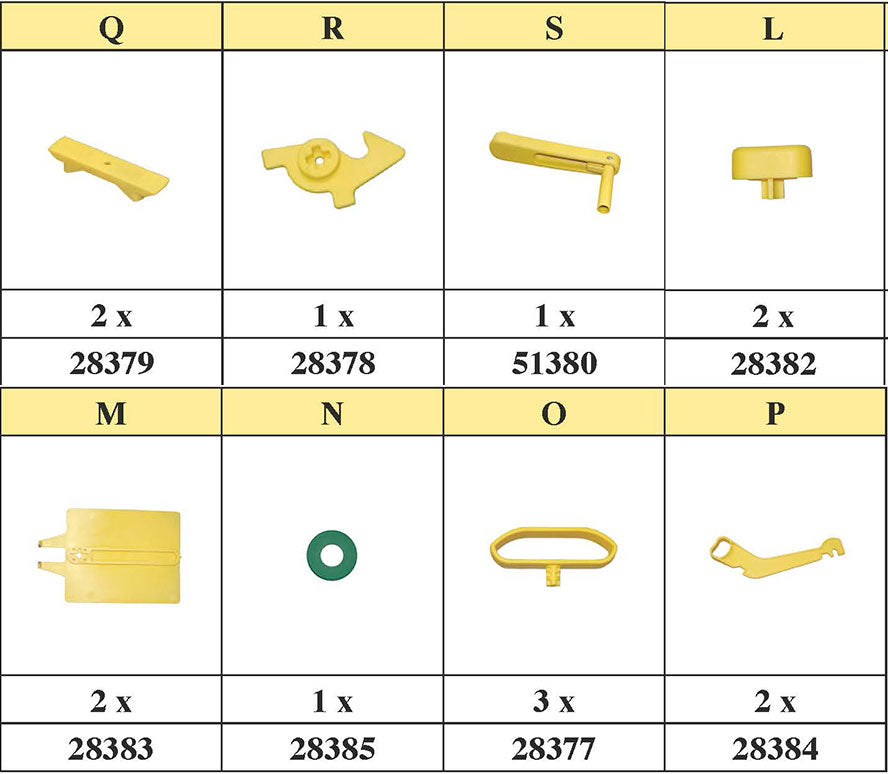 small parts package plastic Aeroplus