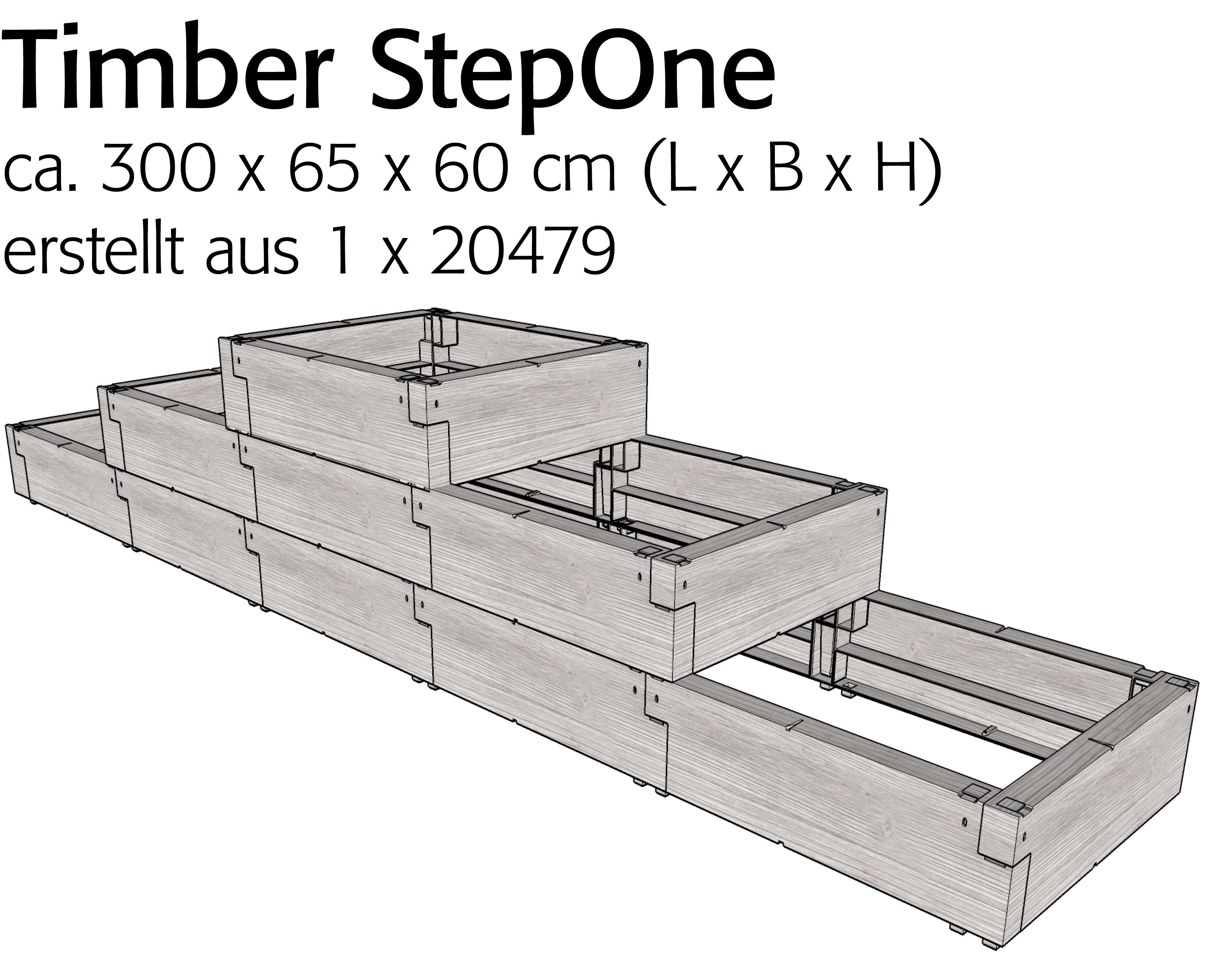 Hochbeet Timber Ergoline