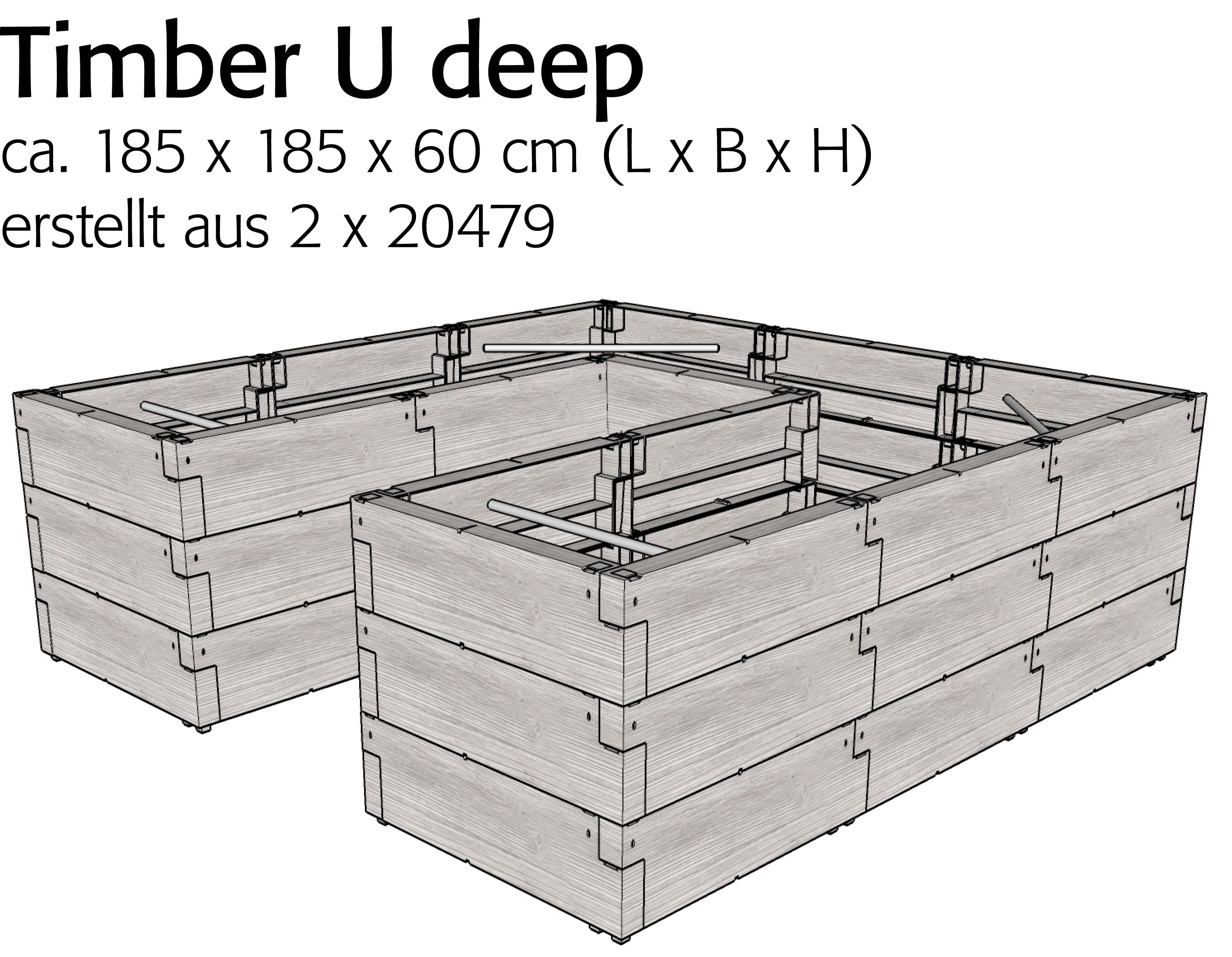 Hochbeet Timber Ergoline