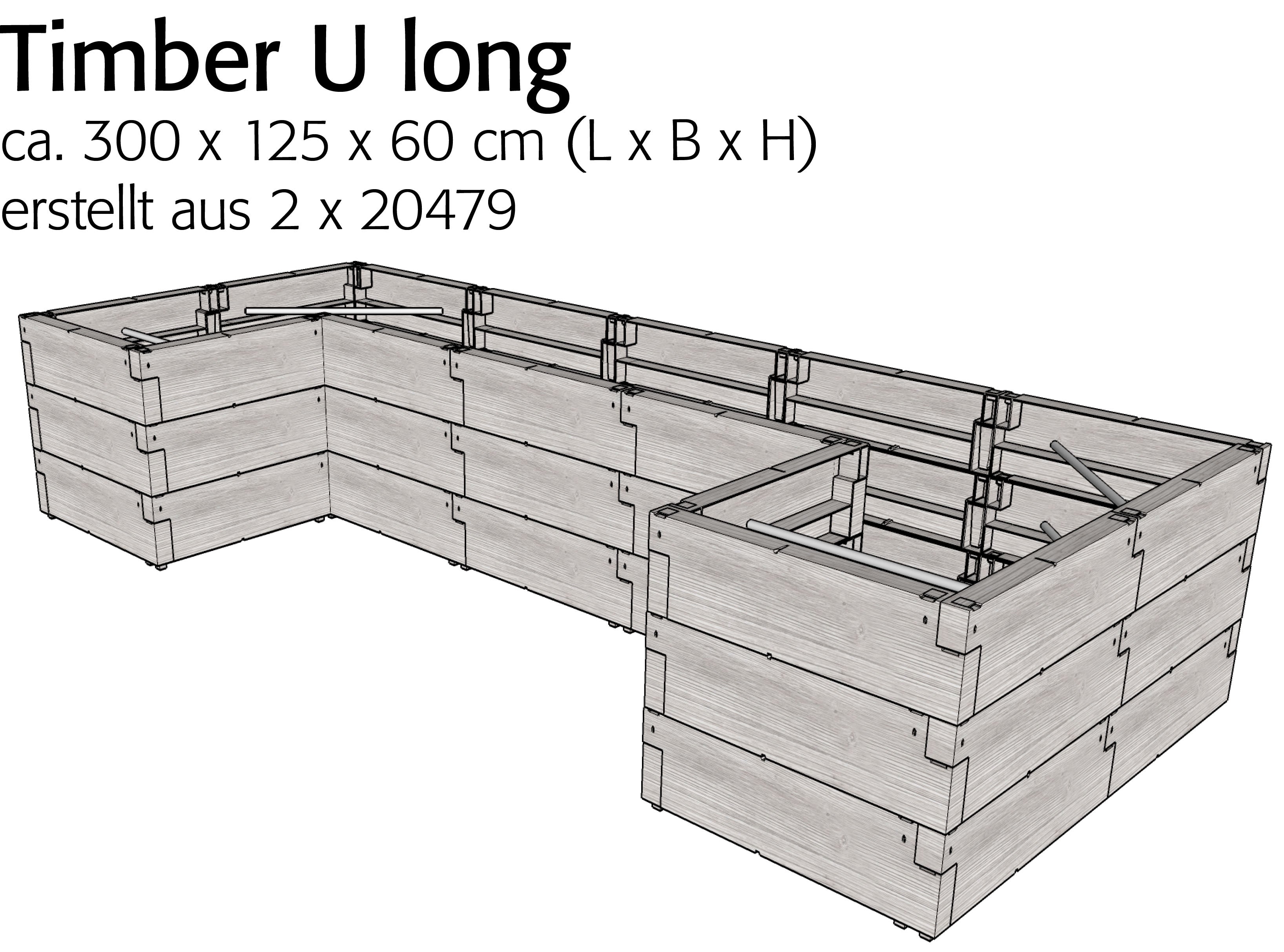 Hochbeet Timber Ergoline